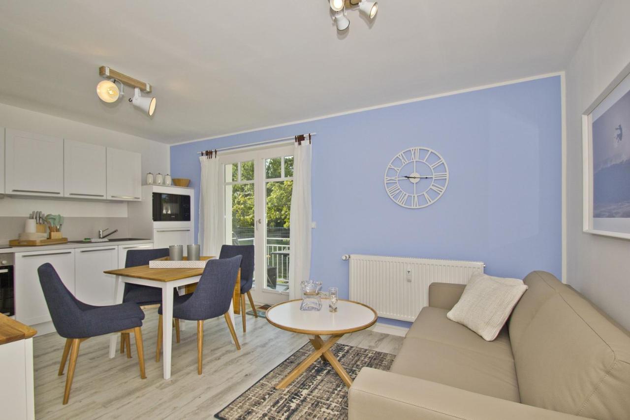 Moderne Ferienwohnung Mit Balkon, Meerblick - Ferienresidenz Zwei Boddenfewo 1-2 Lietzow Eksteriør billede