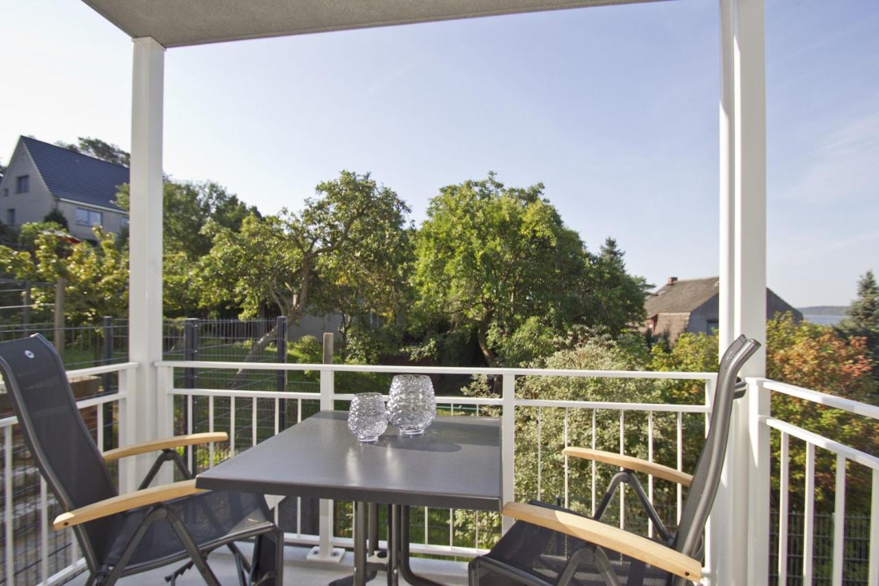 Moderne Ferienwohnung Mit Balkon, Meerblick - Ferienresidenz Zwei Boddenfewo 1-2 Lietzow Eksteriør billede