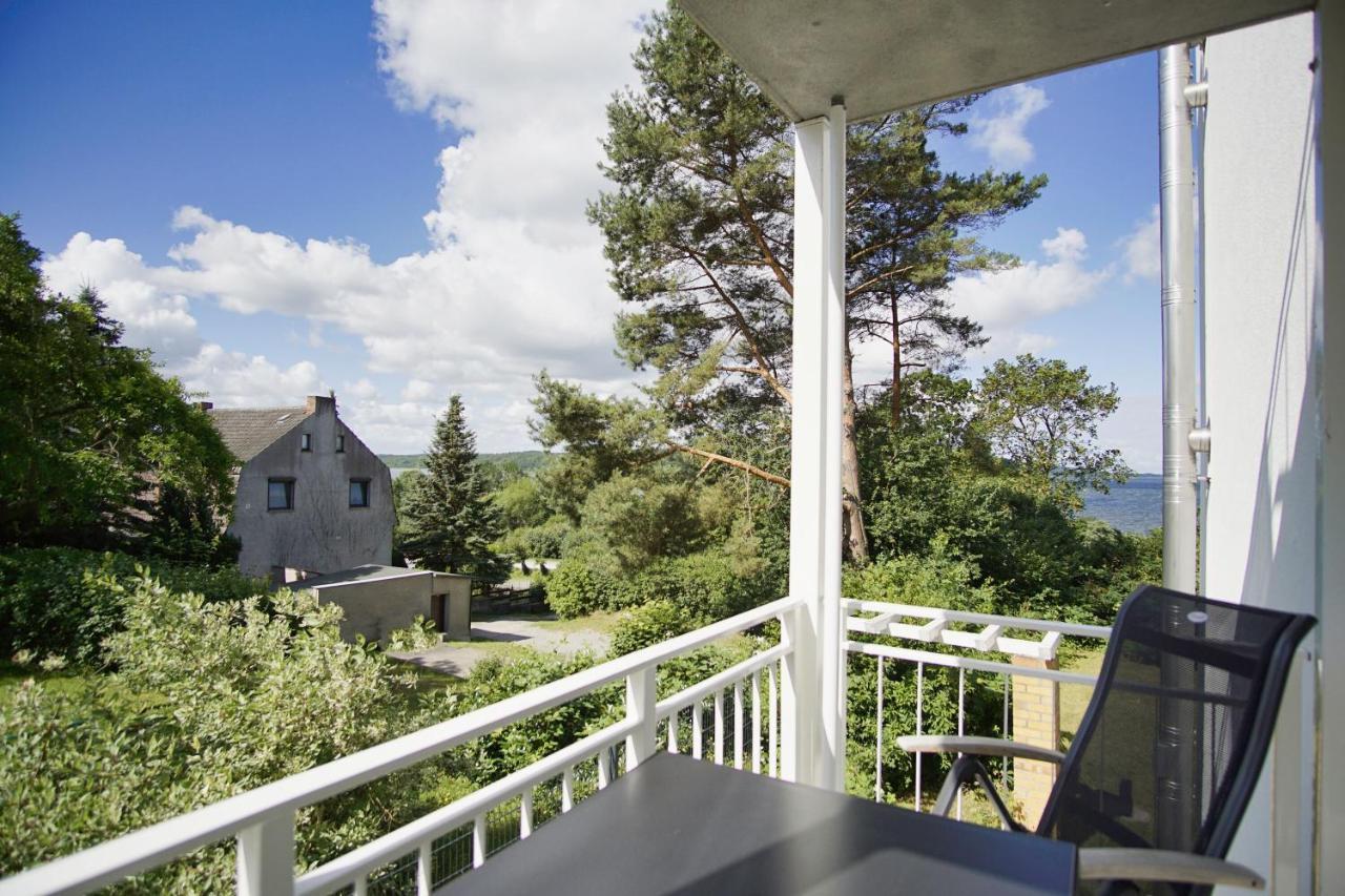 Moderne Ferienwohnung Mit Balkon, Meerblick - Ferienresidenz Zwei Boddenfewo 1-2 Lietzow Eksteriør billede
